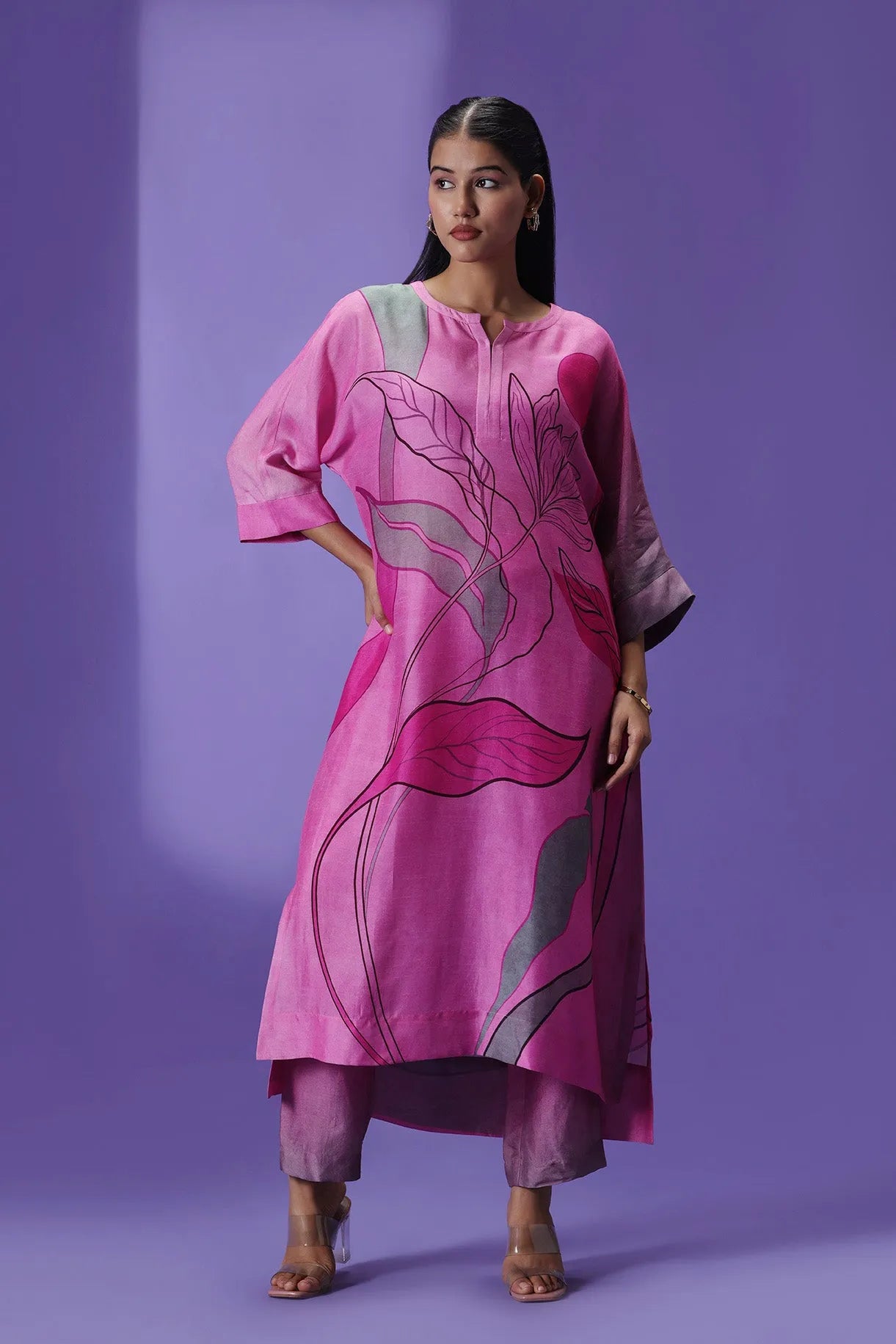 Wildflower Muse Long Kurta set