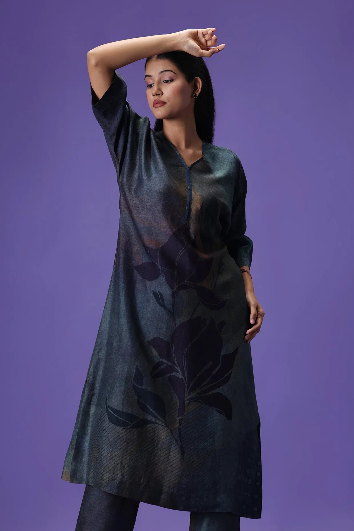 Twilight Grace Long Kurta Set