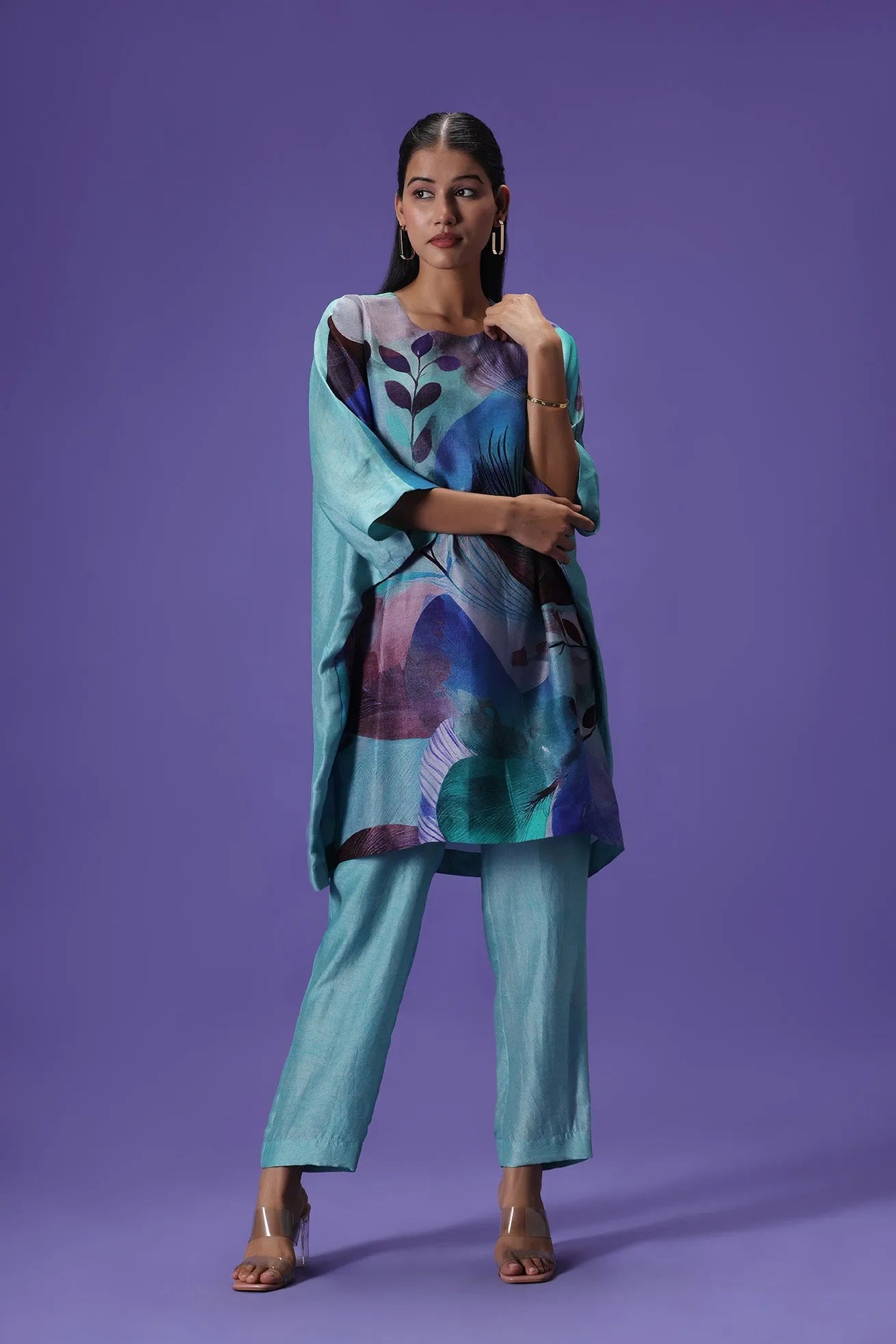 Serene Blossom Short Kurta set