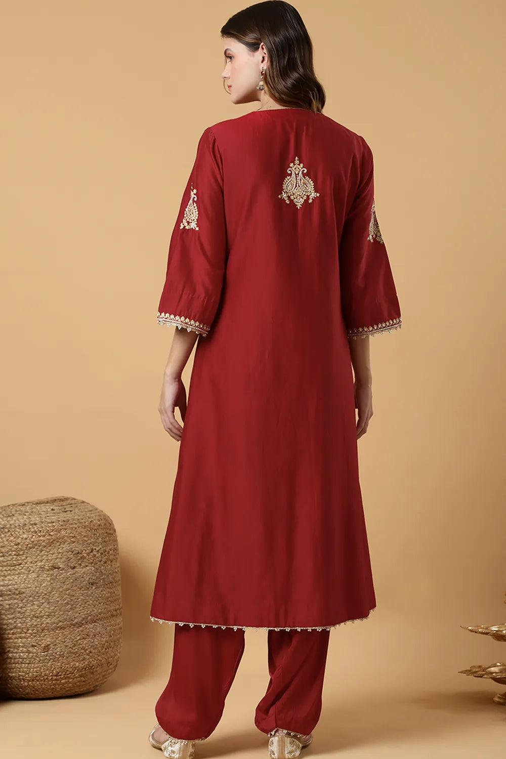 Ranjhna long kurta & salwar set