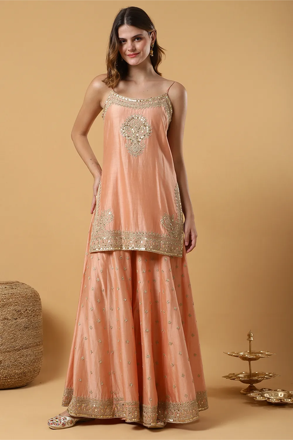 Parizaad sharara set