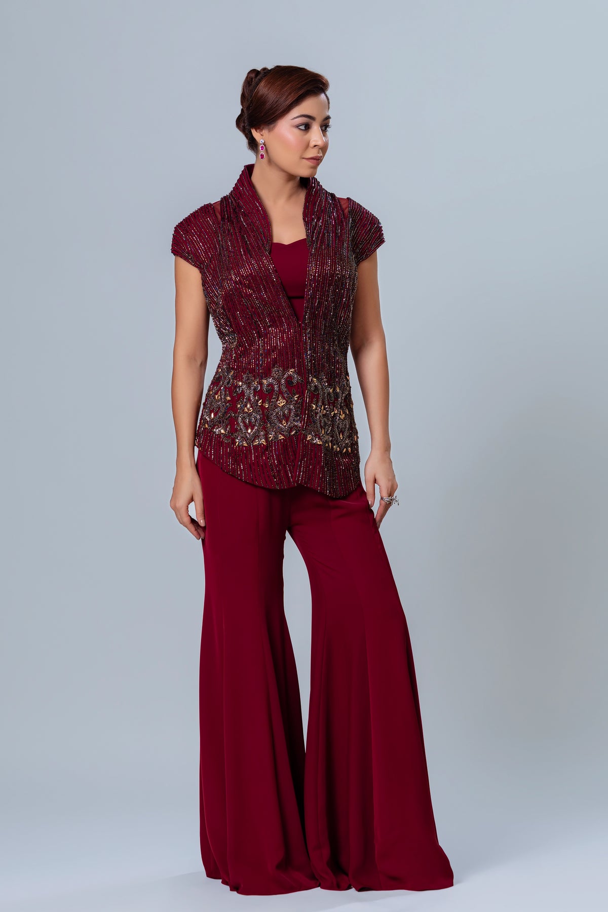 Rosalina Jacket Bustier & Bellbottoms Ensemble