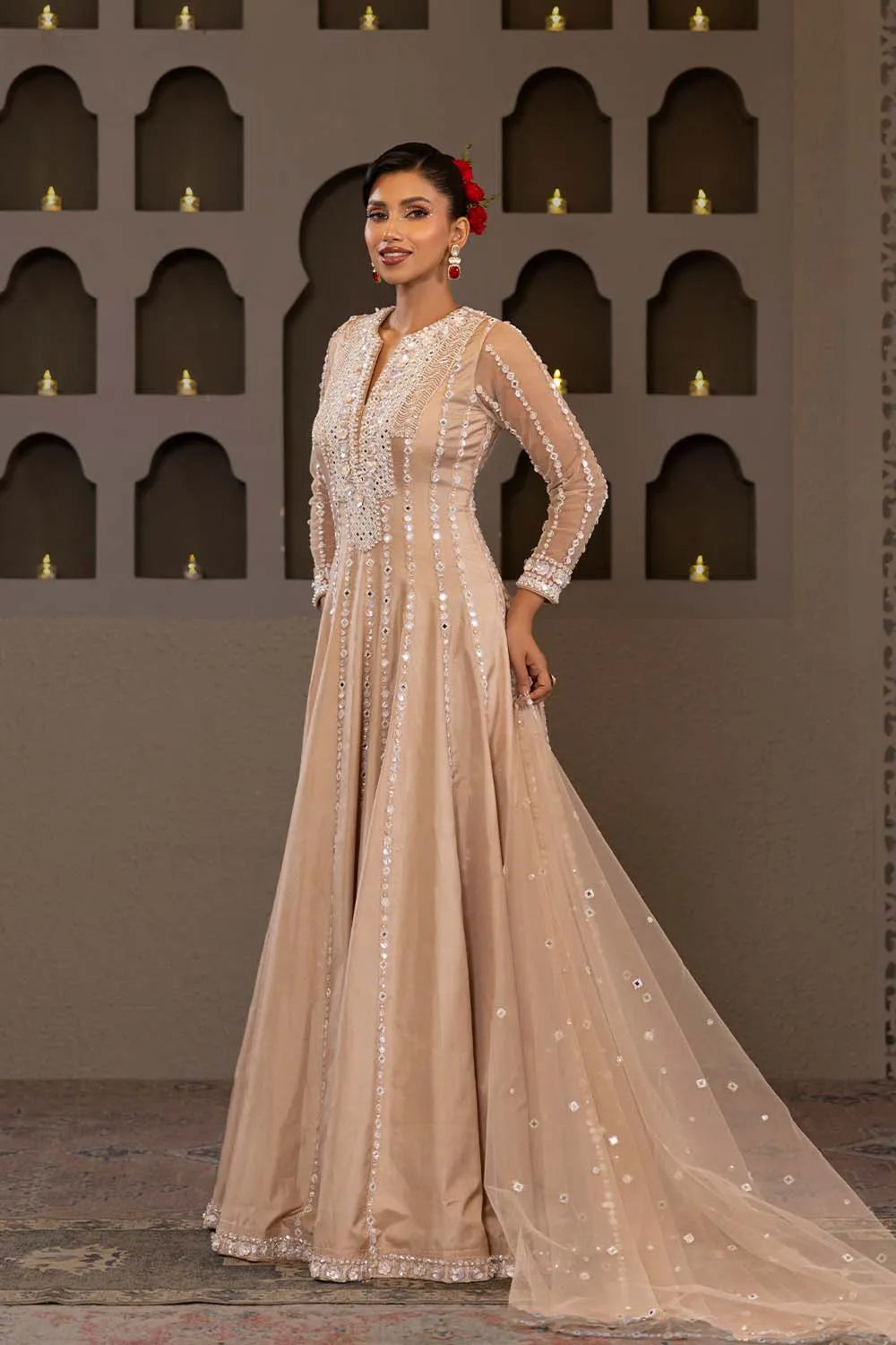 Zarqa Anarkali Suit