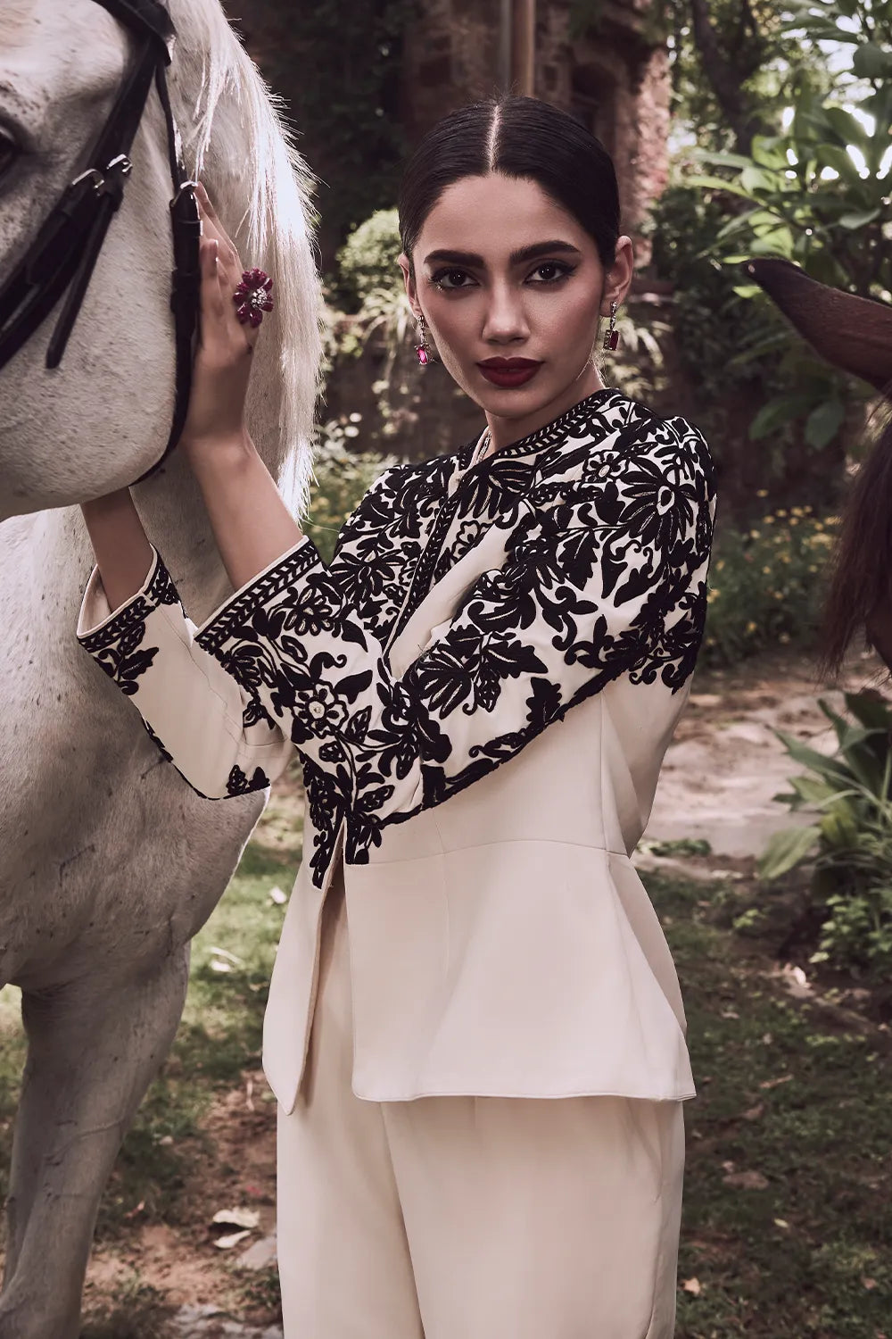 Nazneen ShortJacket & Bell Bottom Set