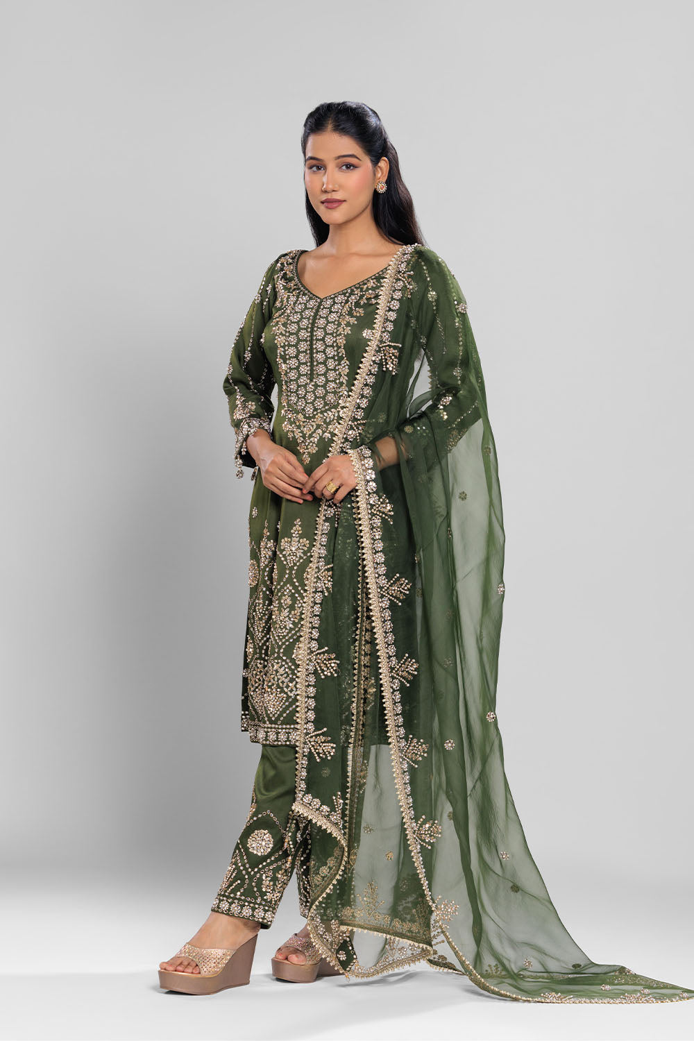 Zeenat Shirt and pant set