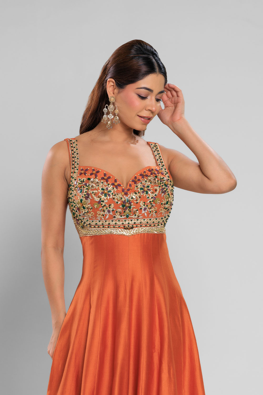Adaa Rustique Anarkali set