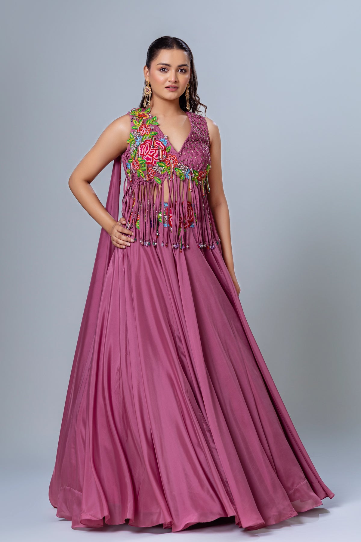 Nazakat Peplum Lehenga Set