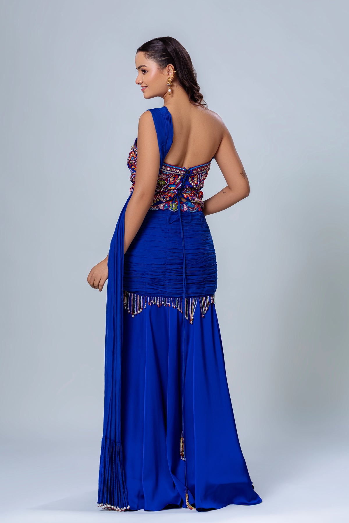 Riva Corset Drape Saree