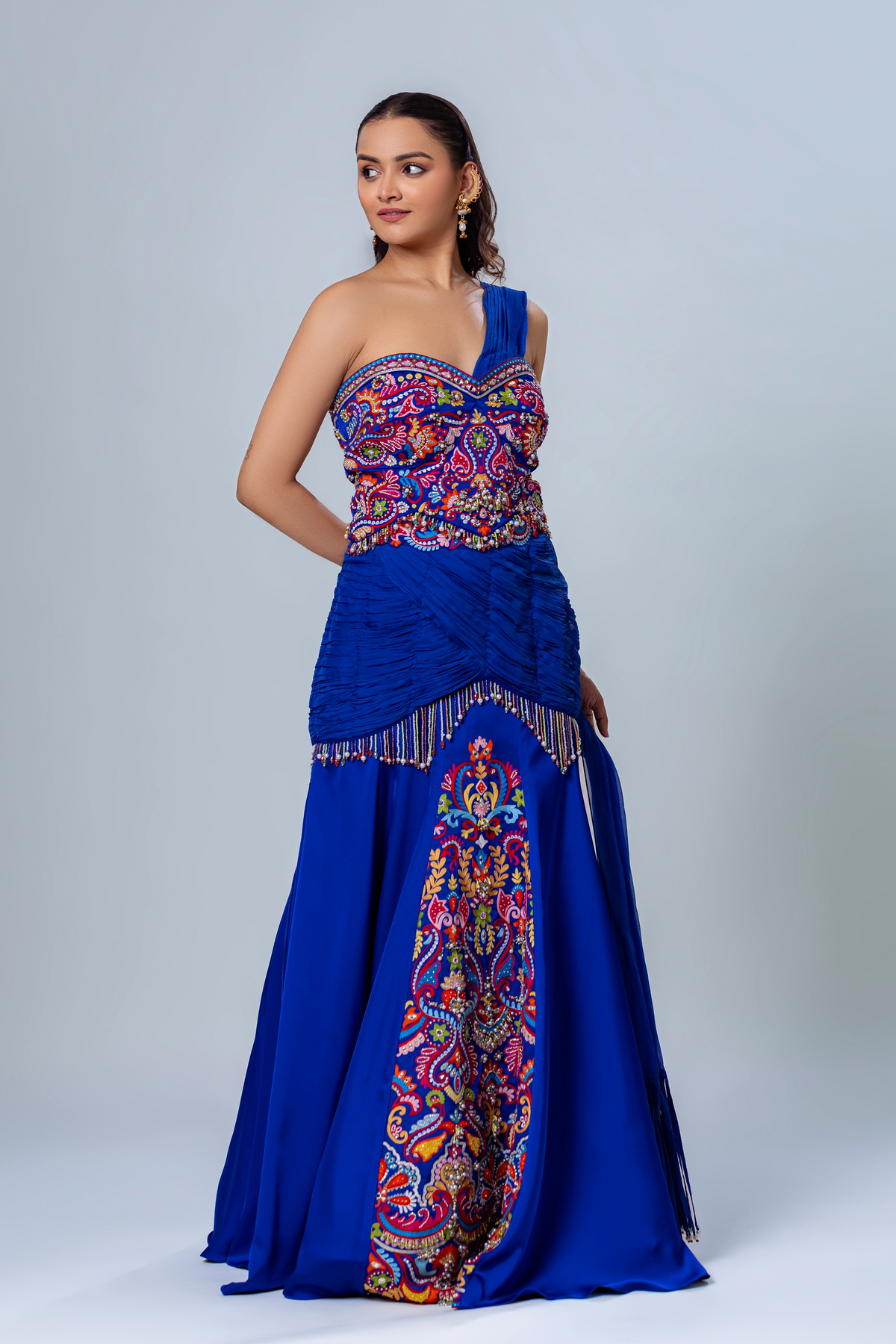 Riva Corset Drape Saree