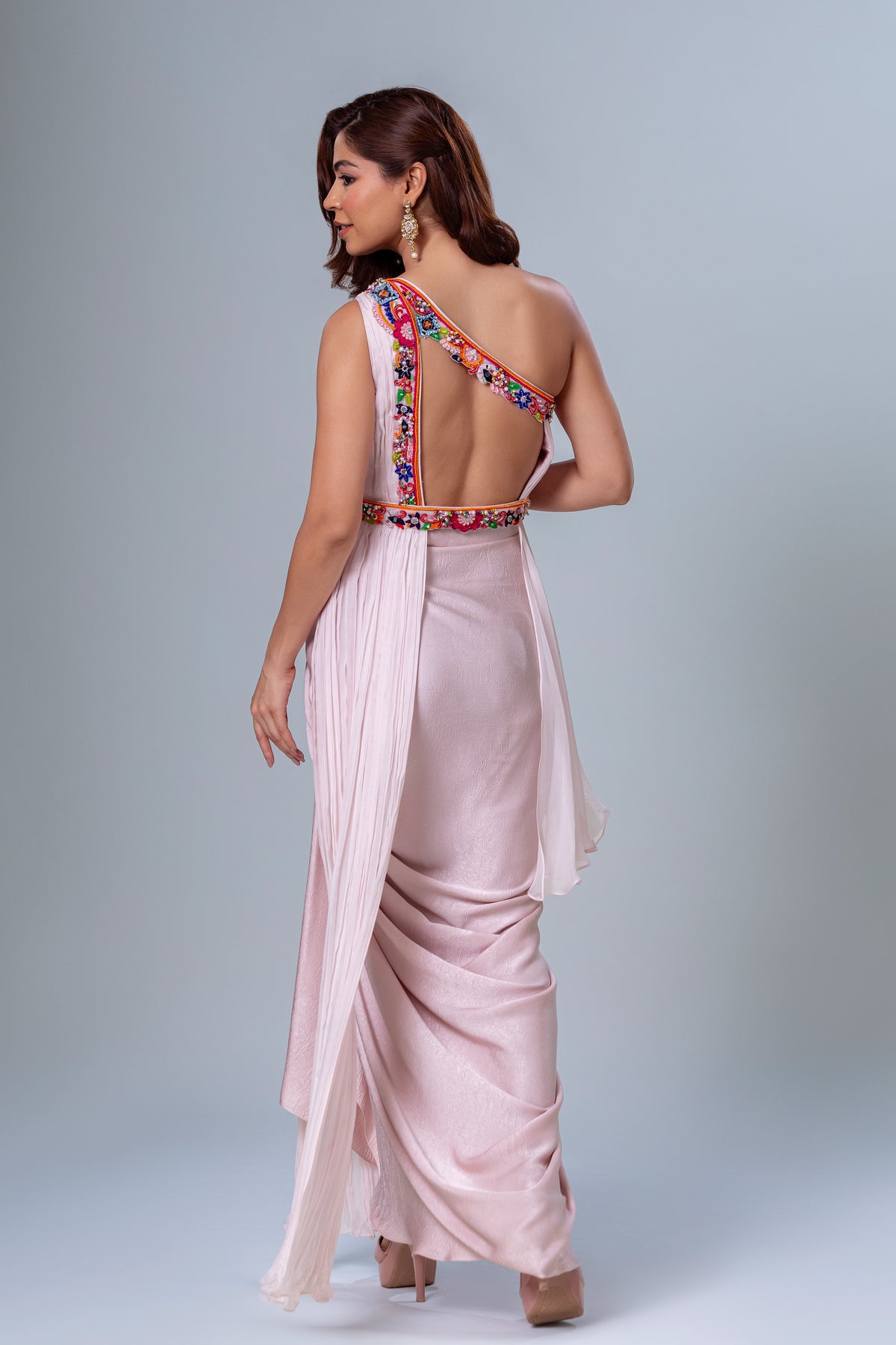 Gul Dhoti Skirt Set