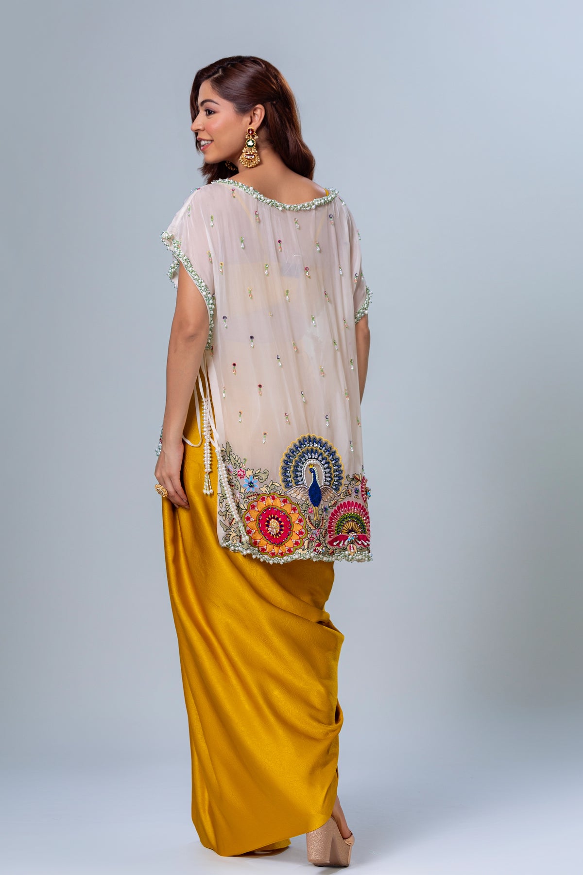Rumi Dhoti Shirt Set