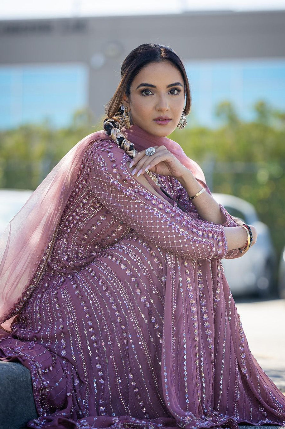 Jasmin Bhasin in the Jaipur Set